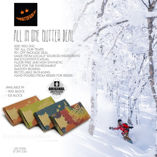 All in 1 Wax deal (4x 90g Blocks)