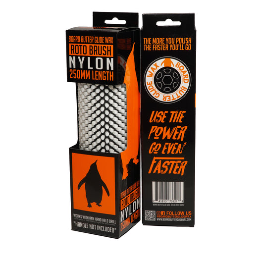 Board Butter Glide Wax - Nylon Roto Brush