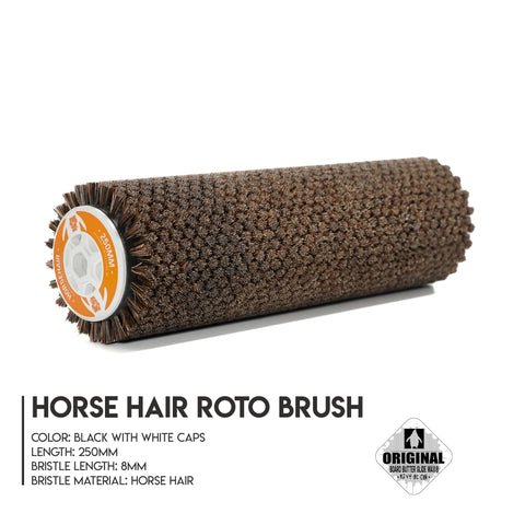 Board Butter Glide Wax - Horse Hair Roto Brush