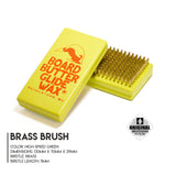 Board Butter Glide Wax - Butter Brush - Brass