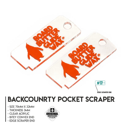 Butter Knife (Wax Scraper) - Backcountry Pocket Scraper